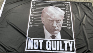 Trump mugshot not guilty