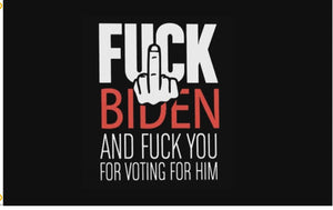 F Biden middle Finger