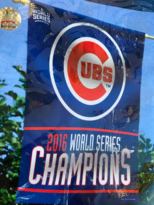 Chicago Cubs World Champions Banner