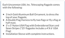 Load image into Gallery viewer, Heavy duty Residential Flag Pole
