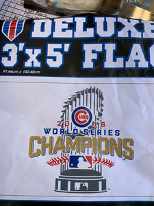 Chicago Cubs championship flag