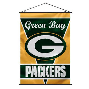 Green Bay packers wall banner
