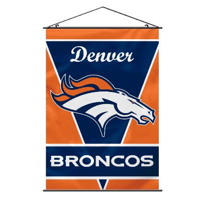 Denver Broncos wall banner