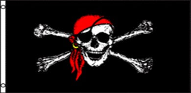 Pirate red bandana