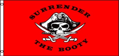 Pirate surrender the booty